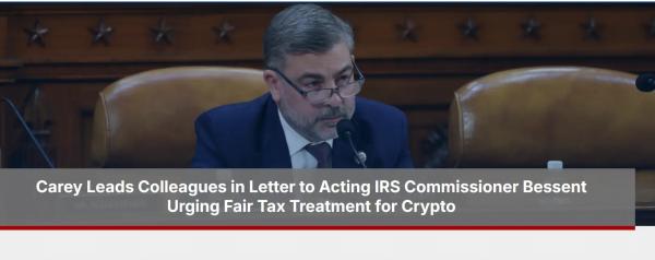 В США хотят отменить двойное налогообложение стекинга до&nbsp;2026&nbsp;года