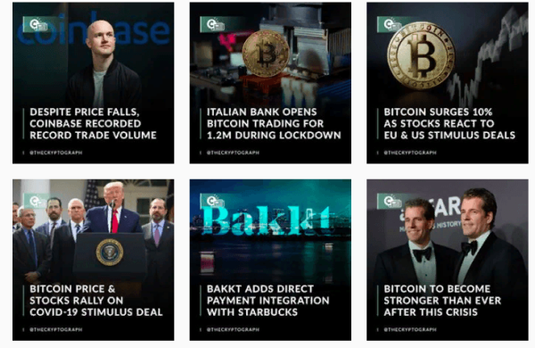 На кого подписаться в Instagram любителям криптовалют? На кого подписаться в Instagram любителям криптовалют?