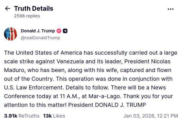 Как конфликт между США и Венесуэлой может повлиять на биткоин