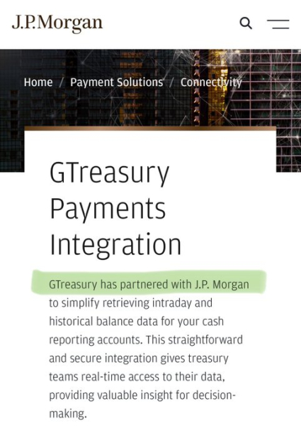 Ripple Treasury получила связь с SWIFT и JPMorgan — новый шаг к интеграции блокчейна Ripple Treasury получила связь с SWIFT и JPMorgan — новый шаг к интеграции блокчейна