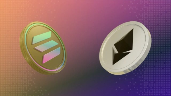 Solana и Ethereum приравнялись по объему торгов