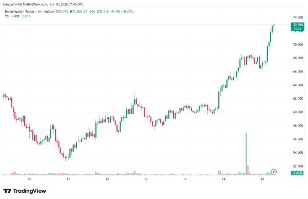 Объем торгов HYPE-ETF превысил $900 млн